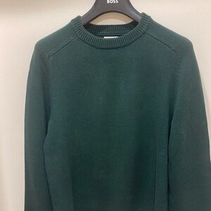 J. Crew Heritage crewneck. Size S. Green